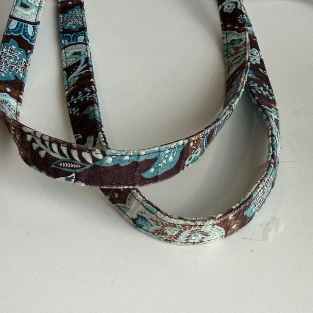 Vera Bradley Java Blue Floral Patterned Tote Bag - image 7